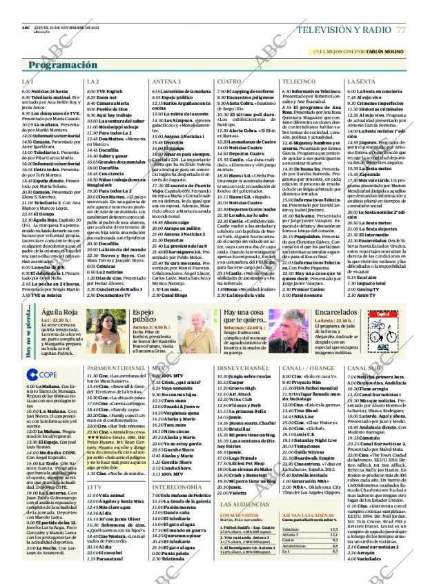 ABC CORDOBA 21-11-2013 página 77