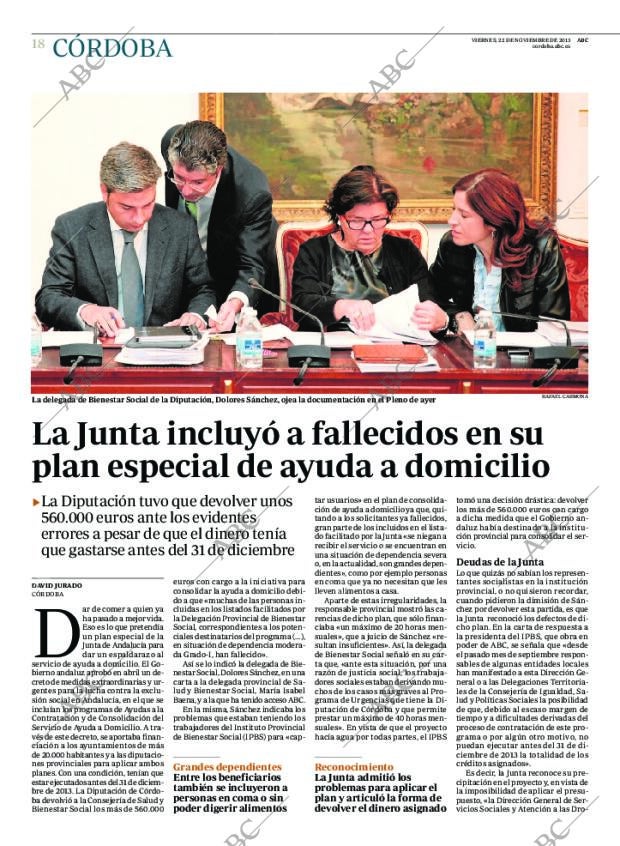 ABC CORDOBA 22-11-2013 página 18