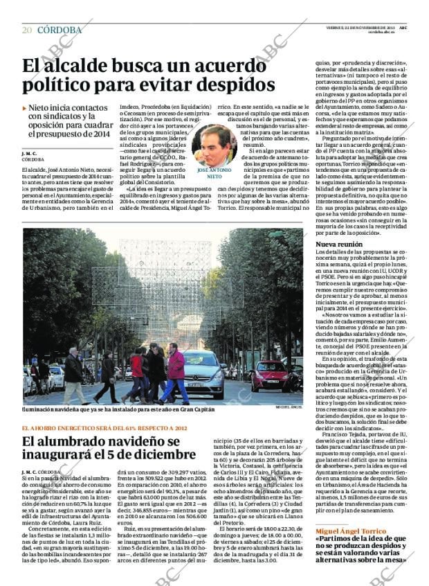 ABC CORDOBA 22-11-2013 página 20