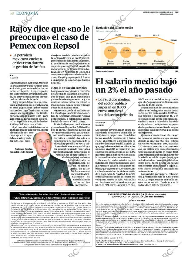 ABC CORDOBA 22-11-2013 página 58