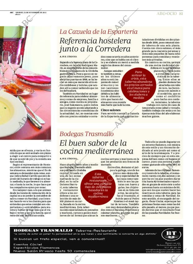 ABC CORDOBA 22-11-2013 página 81