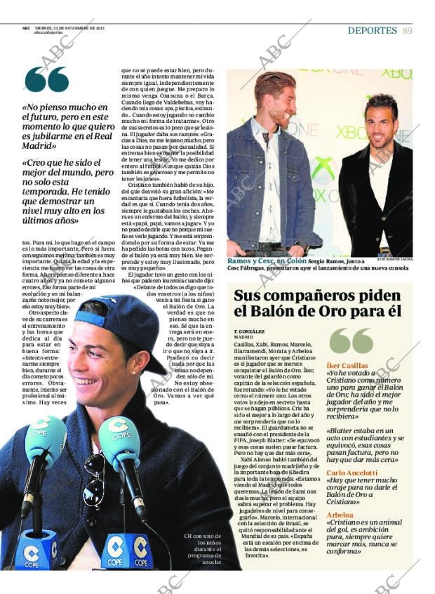 ABC CORDOBA 22-11-2013 página 89