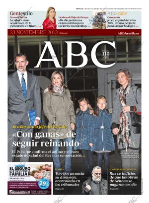 ABC SEVILLA 23-11-2013 página 1