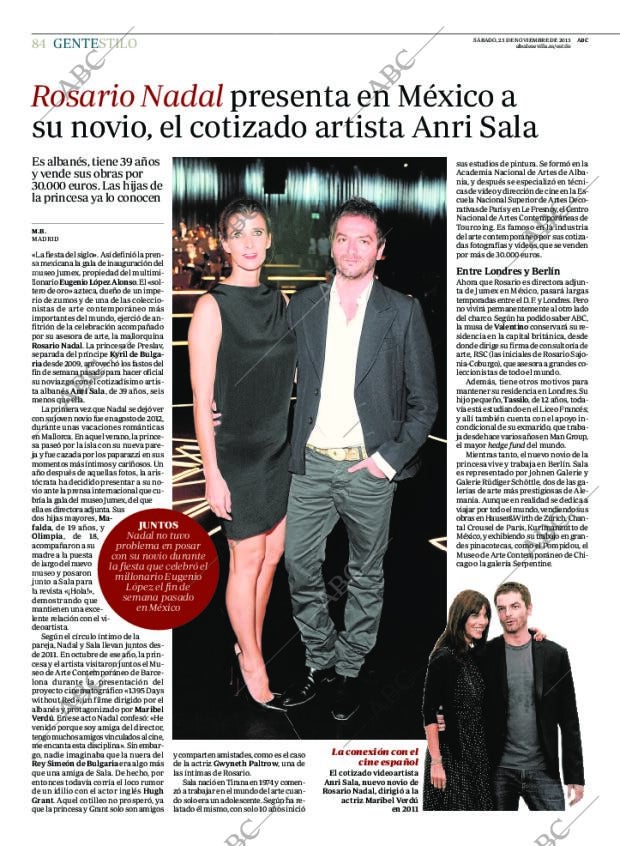 ABC SEVILLA 23-11-2013 página 84