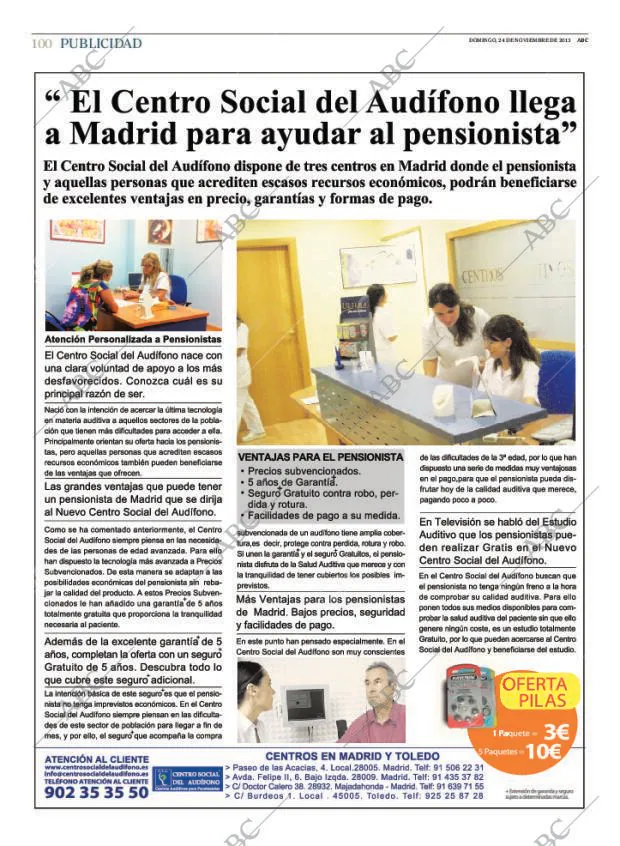 ABC MADRID 24-11-2013 página 102