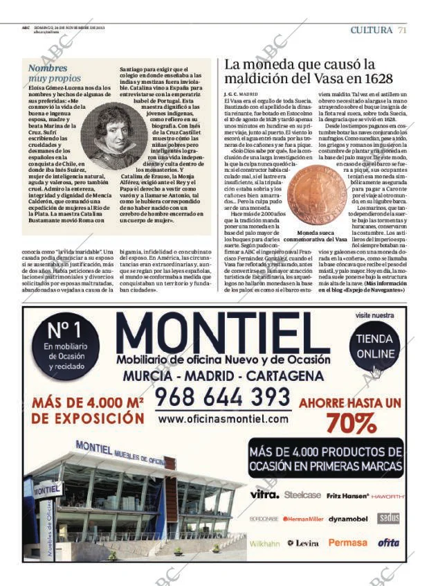 ABC MADRID 24-11-2013 página 73