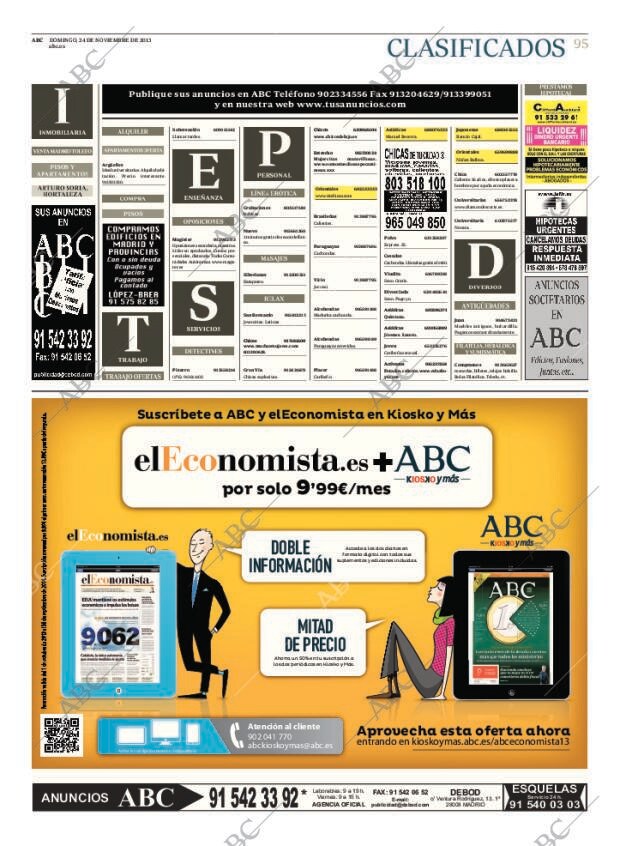 ABC MADRID 24-11-2013 página 97