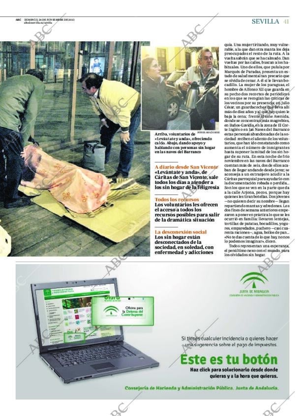 ABC SEVILLA 24-11-2013 página 43