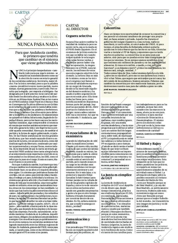 ABC SEVILLA 25-11-2013 página 18