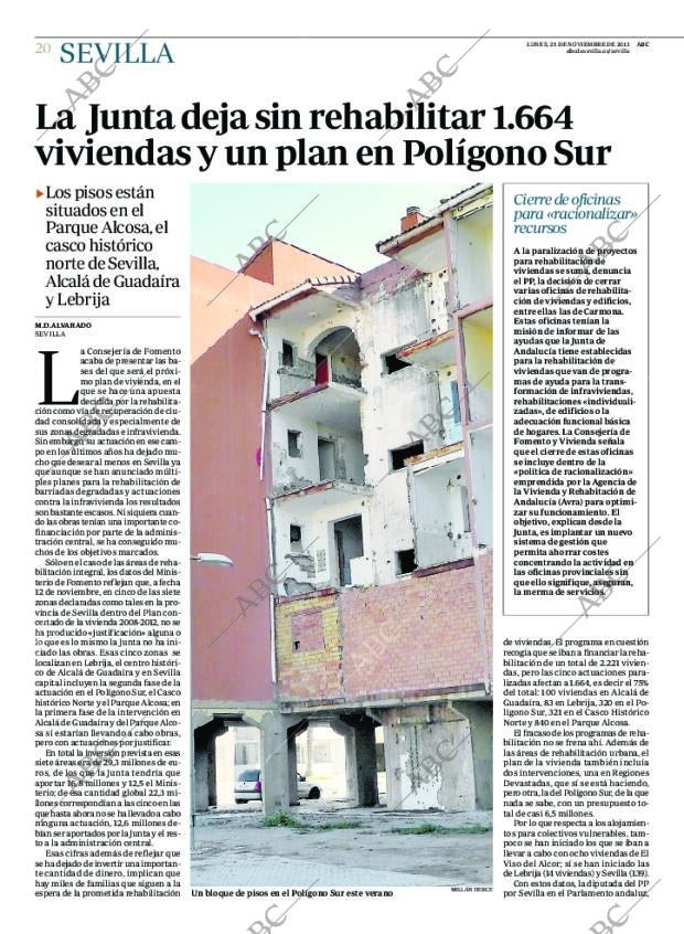ABC SEVILLA 25-11-2013 página 20