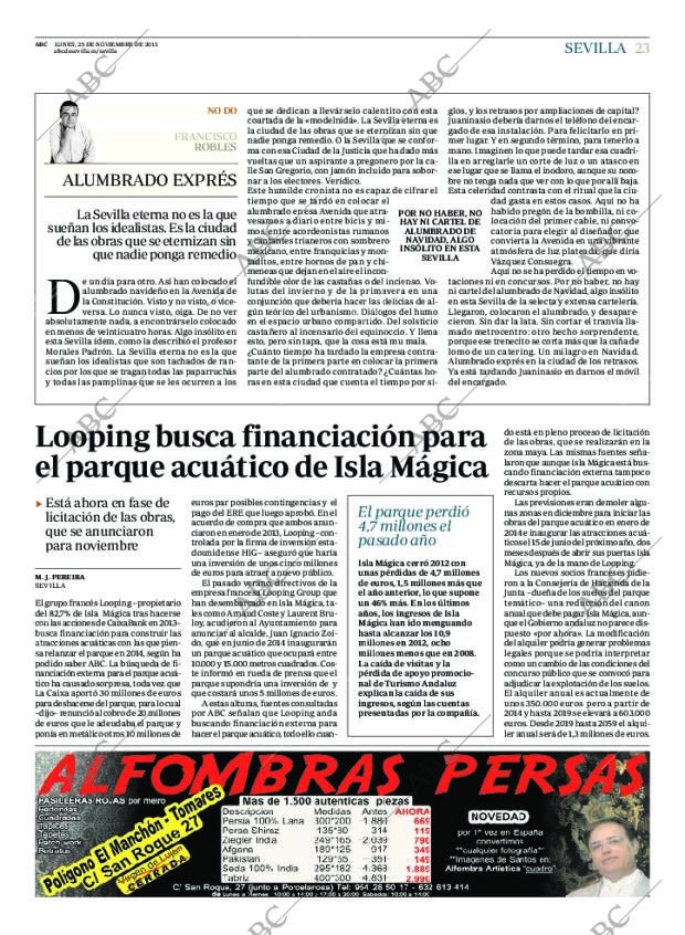 ABC SEVILLA 25-11-2013 página 23