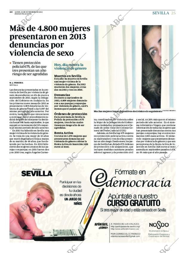 ABC SEVILLA 25-11-2013 página 25