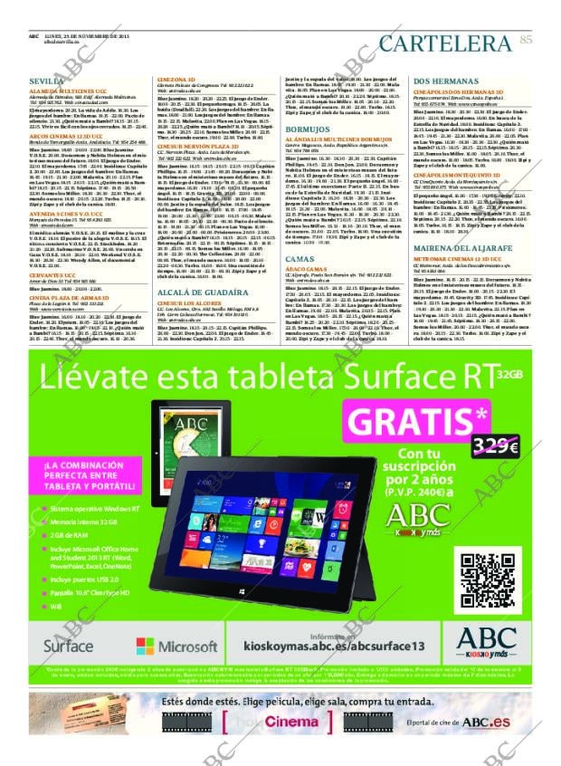 ABC SEVILLA 25-11-2013 página 85