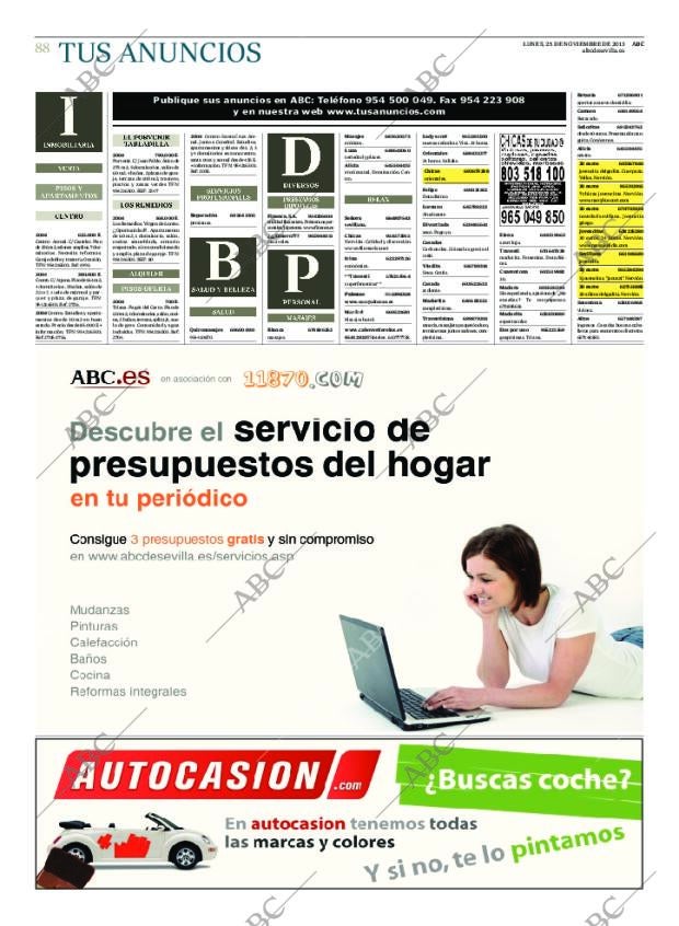 ABC SEVILLA 25-11-2013 página 88