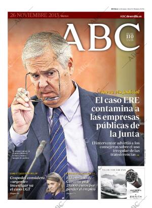 ABC SEVILLA 26-11-2013 página 1