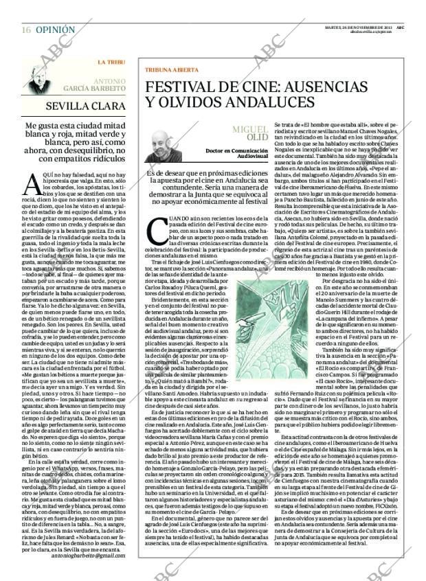 ABC SEVILLA 26-11-2013 página 16