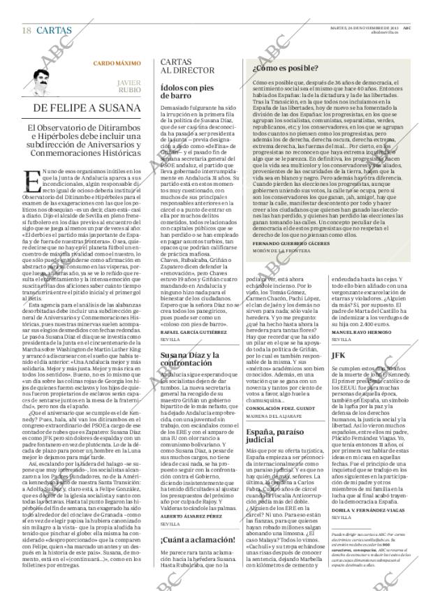 ABC SEVILLA 26-11-2013 página 18