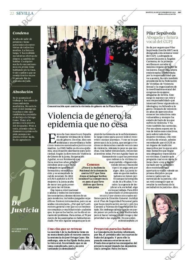 ABC SEVILLA 26-11-2013 página 22