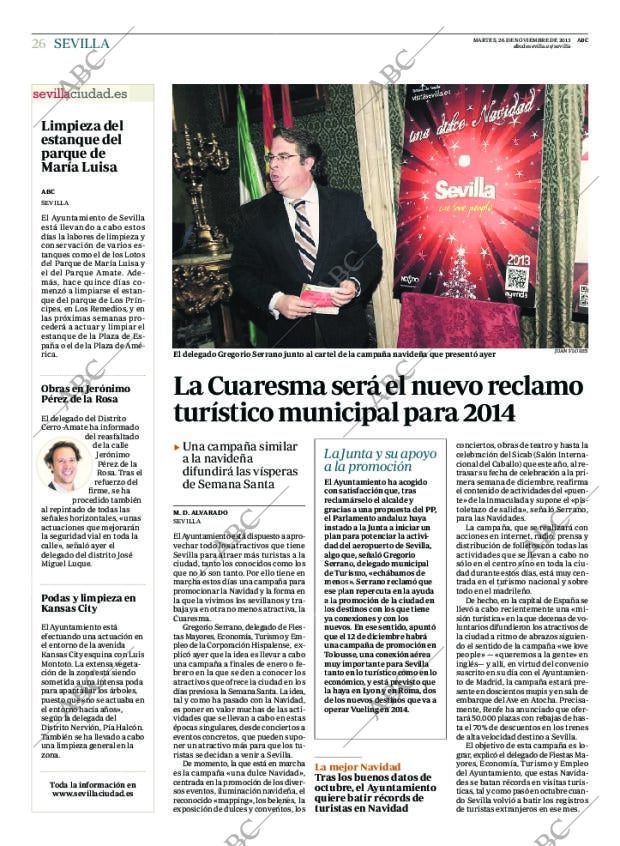 ABC SEVILLA 26-11-2013 página 26