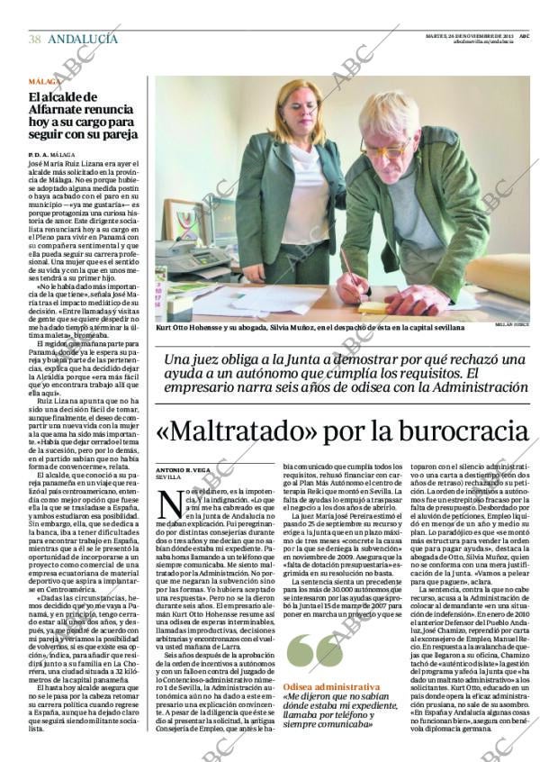 ABC SEVILLA 26-11-2013 página 38