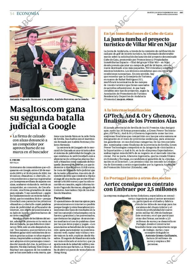 ABC SEVILLA 26-11-2013 página 54