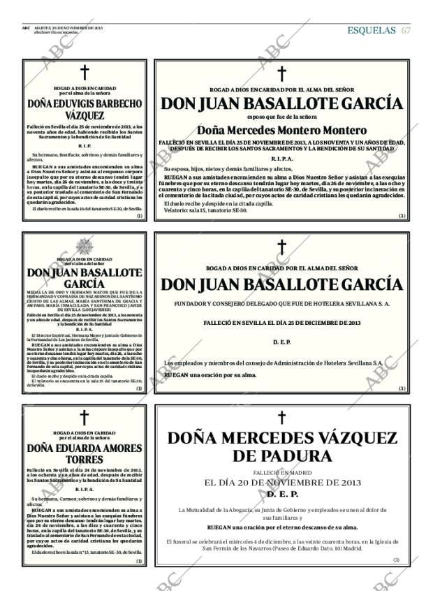 ABC SEVILLA 26-11-2013 página 67