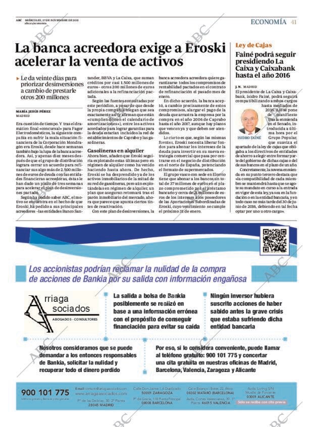 ABC MADRID 27-11-2013 página 41