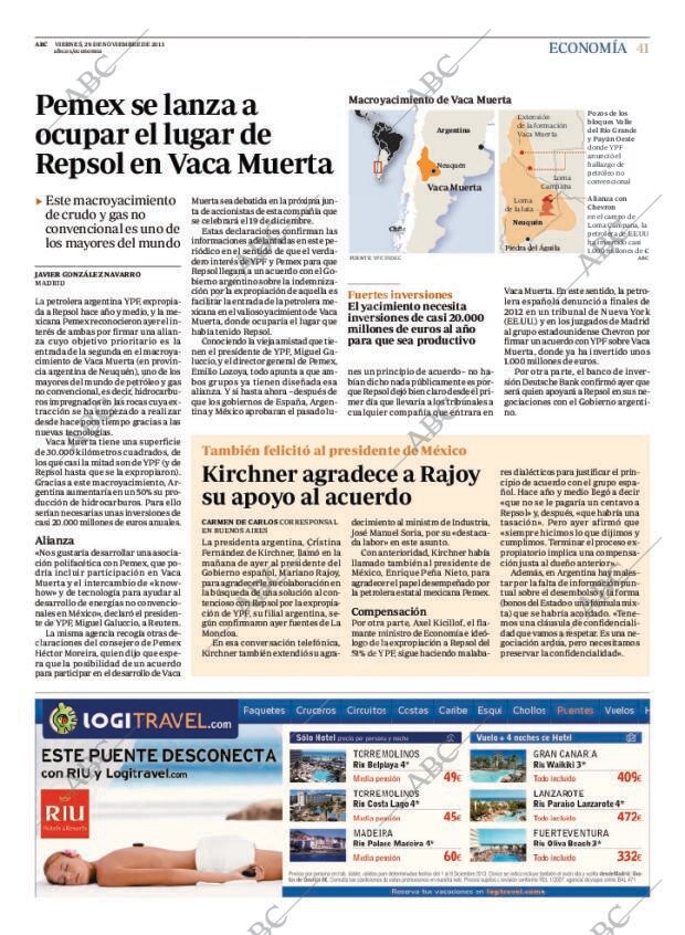 ABC MADRID 29-11-2013 página 41