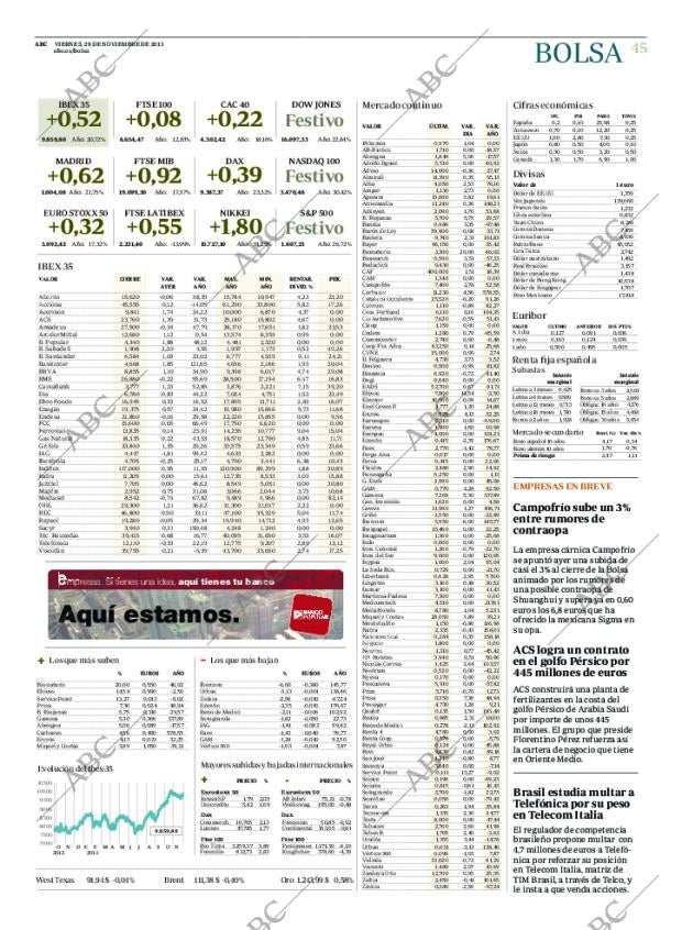 ABC MADRID 29-11-2013 página 45