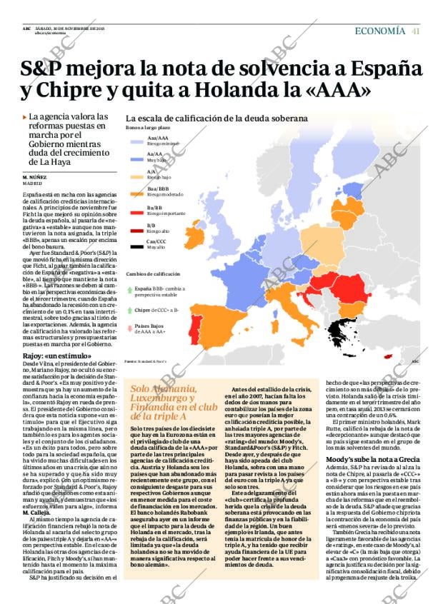 ABC MADRID 30-11-2013 página 41