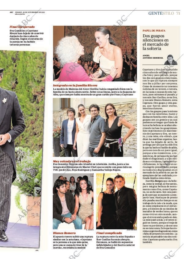 ABC MADRID 30-11-2013 página 71