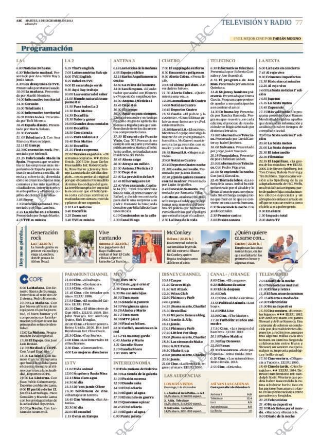 ABC MADRID 03-12-2013 página 77
