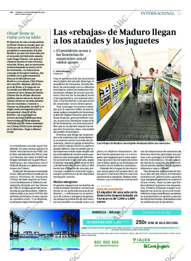 ABC MADRID 13-12-2013 página 33