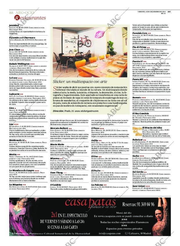 ABC MADRID 13-12-2013 página 88