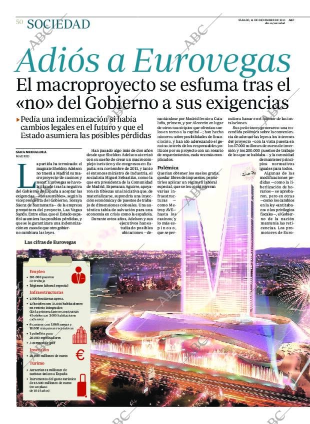 ABC MADRID 14-12-2013 página 50
