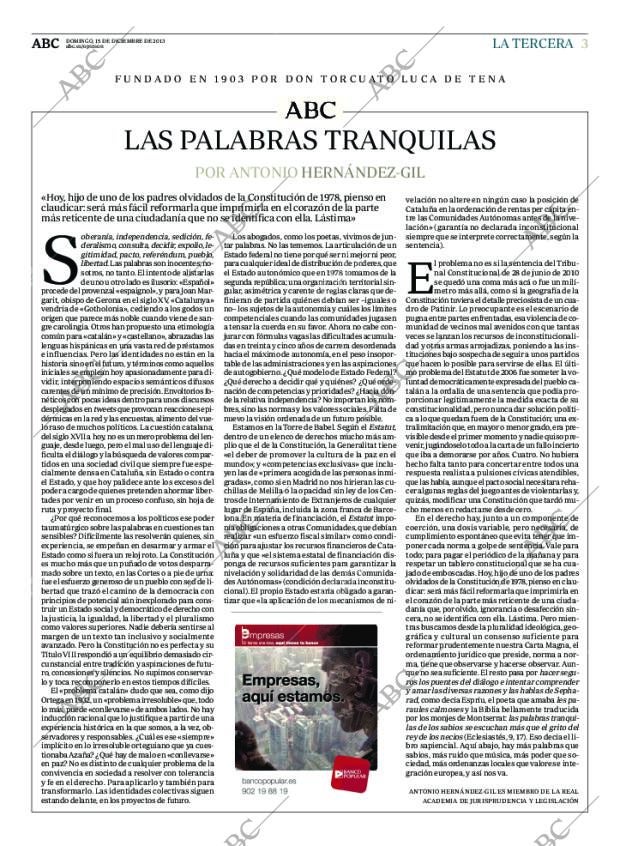ABC MADRID 15-12-2013 página 3