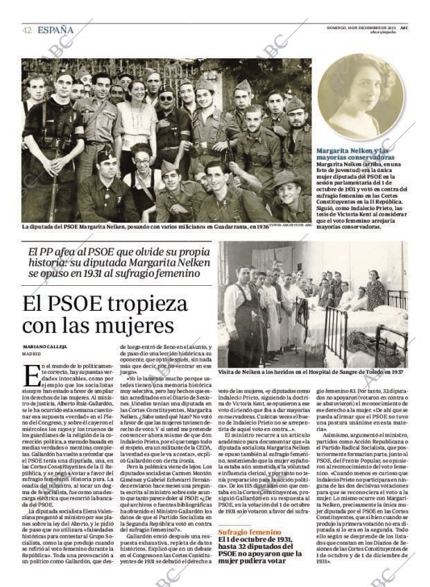 ABC MADRID 15-12-2013 página 42