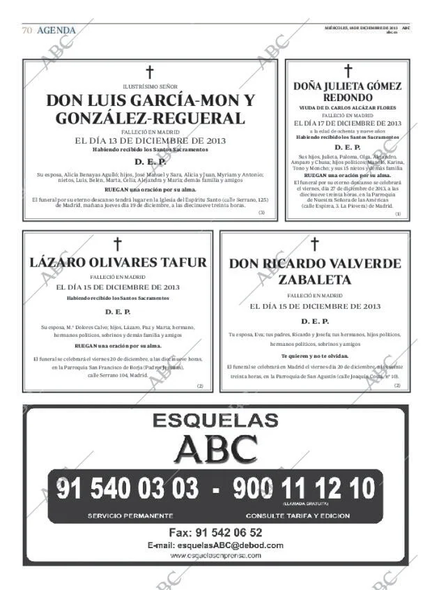 ABC MADRID 18-12-2013 página 70