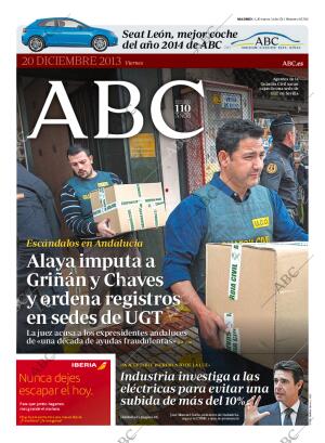 ABC MADRID 20-12-2013 página 1