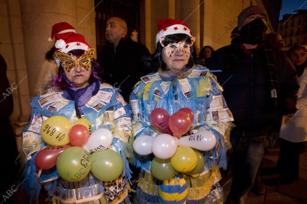 Sorteo de lotería de Navidad