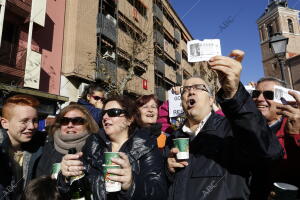 Gordo de la lotería de navidad en la administración 8 de Leganés