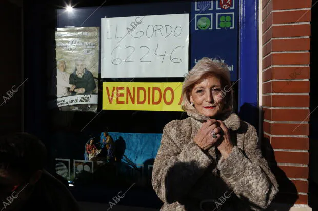 Gordo de la lotería de navidad en la administración 8 de Leganés