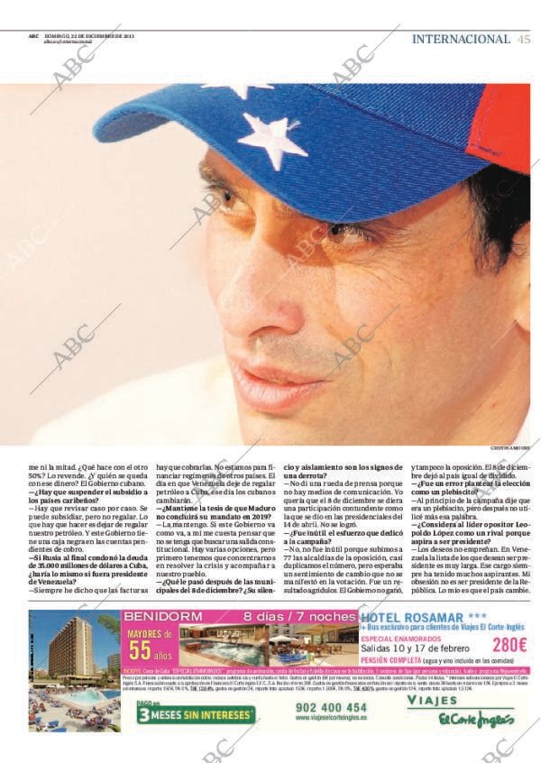 ABC MADRID 22-12-2013 página 45