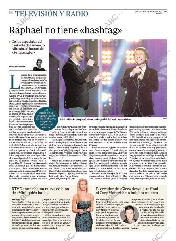 ABC MADRID 26-12-2013 página 68