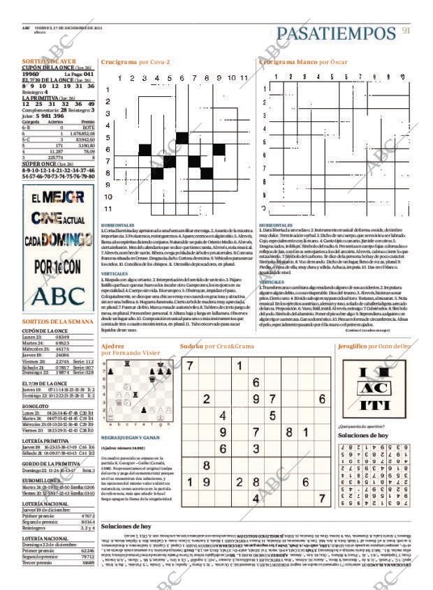ABC CORDOBA 27-12-2013 página 91