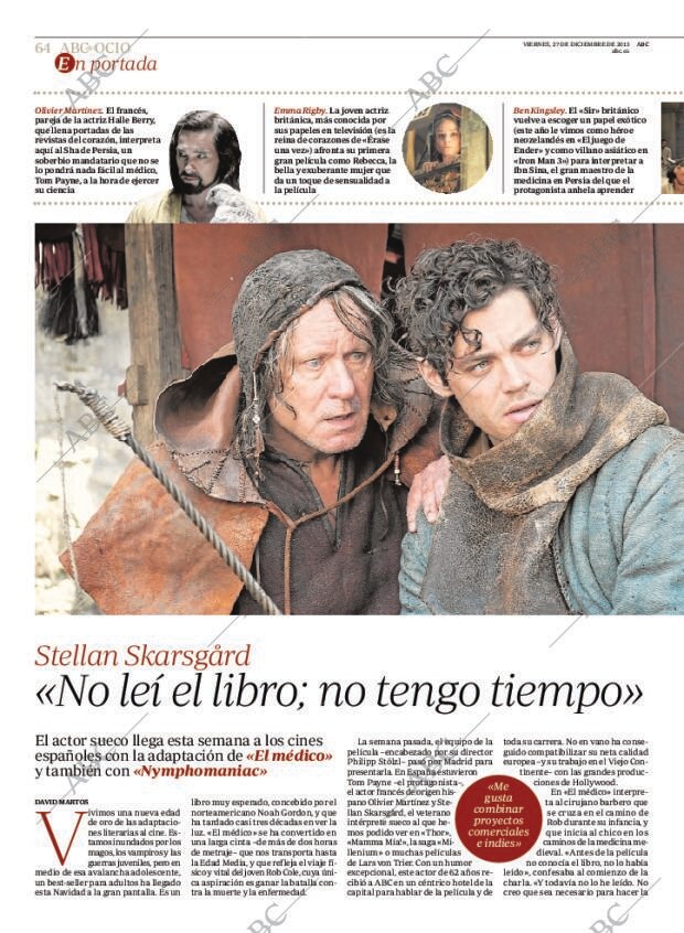 ABC MADRID 27-12-2013 página 64