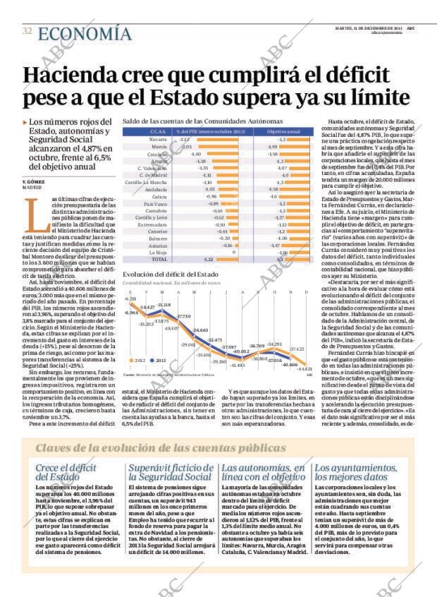 ABC MADRID 31-12-2013 página 32