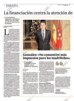 ABC MADRID 01-01-2014 página 14