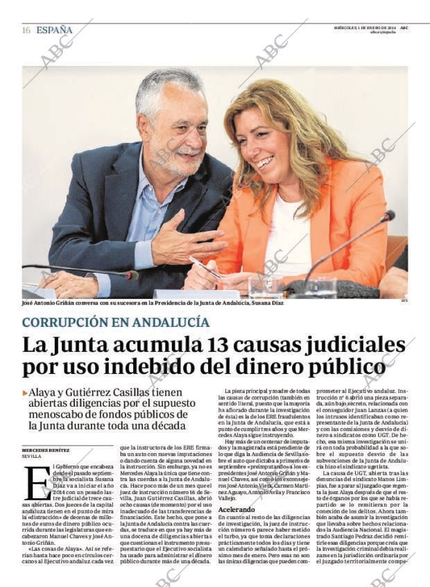 ABC MADRID 01-01-2014 página 16
