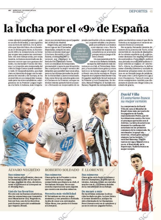 ABC MADRID 01-01-2014 página 41